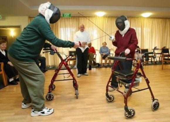 Bejaarden sport